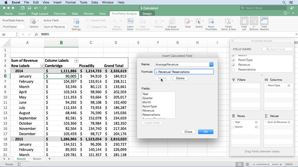 how to sum a column in excel mac